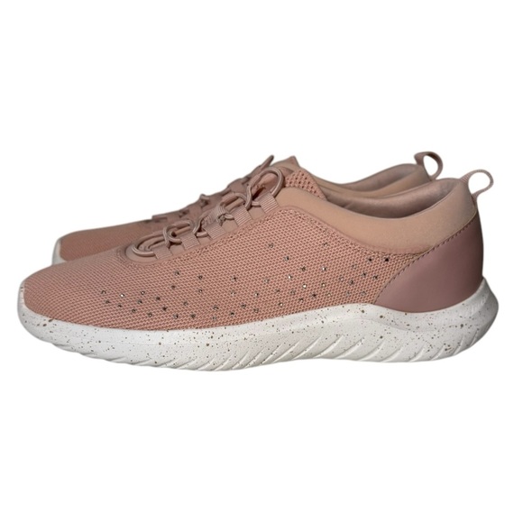NWOT Clarks Cloudsteppers Pink Embellished Sneakers Women’s 8.5 - Picture 1 of 9
